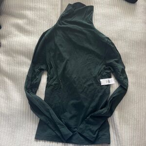GAP Teal Green Turtleneck Top